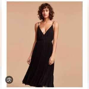 Aritzia Beaune midi dress xxs